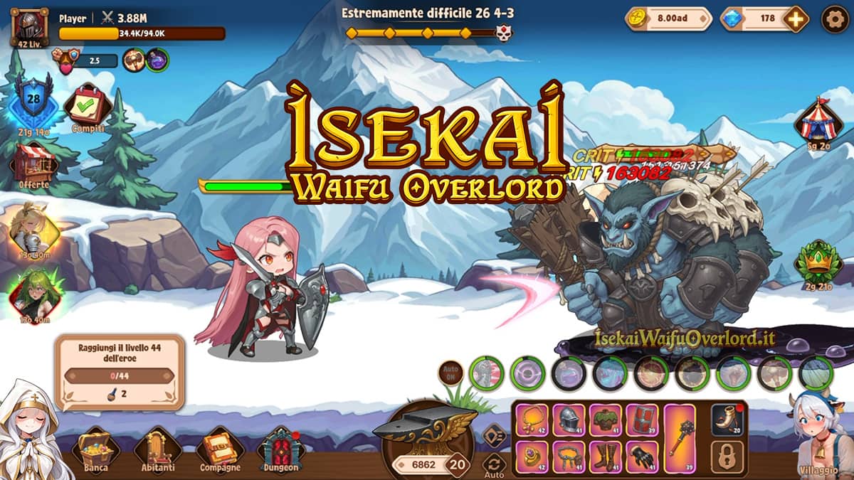 Combattimento in Isekai Waifu Overlord
